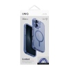 Uniq Combat MagClick MagSafe Charging Compatible Phone Case for iPhone 16 – Blue