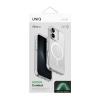 Uniq Combat MagClick MagSafe Charging Compatible Phone Case for iPhone 16 – White