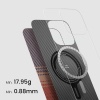 Pitaka Sunset Moonrise Tactile Woven Case for iPhone 16 Plus - Sunset