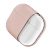 UNIQ Lino Hybrid Liquid Silicone Case for AirPods 4th Gen - Pink