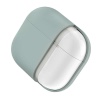 UNIQ Lino Hybrid Liquid Silicone Case for AirPods 4th Gen - Green