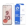 Whitestone [Dome Glass] For Google Pixel 6 Tempered Glass Screen Protector – Liquid Dispersion Tech – Pack of 1 without UV and 1 Camera Protector