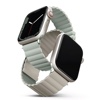 UNIQ REVIX Reversible Magnetic Apple Watch Strap for Series 1-10, SE/SE2  40/41/42MM - Sage (Sage/Beige)