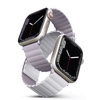 UNIQ REVIX Reversible Magnetic Apple Watch Strap for Series 1-10, SE/SE2 & Watch Ultra  49/45/44/46MM - Lilac (White)