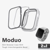 UNIQ MODUO Tough Modular Case for Apple Watch Series 4/5/6/7/8/9 SE/SE2 45/44MM –  Chalk (Stone Grey)