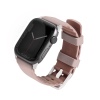 UNIQ LINUS Airosoft Silicone Apple Watch Strap for Series 1-10, SE/SE2  41/40/42MM - Blush (Pink)