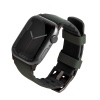 UNIQ LINUS Airosoft Silicone Apple Watch Strap for Series 1-10, SE/SE2 & Watch Ultra 49/45/44/46MM - Moss (Green)