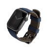 UNIQ LINUS Airosoft Silicone Apple Watch Strap for Series 1-10, SE/SE2 & Watch Ultra  49/45/44/46MM - Nautical (Blue)