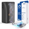 Whitestone Dome Glass For Galaxy Z Fold 4 Full Tempered Glass Shield with Liquid Dispersion Tech [Install Kit] Smart Phone Screen Guard - Pack of 2 with UV