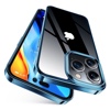 Torras Crystal Clear Series Phone Case for iPhone 14 Pro 6.1 Inch - Navy Blue