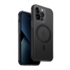 UNIQ Combat Phone Case MagClick/Magsafe Compatible for iPhone 14 Pro Max - Concrete (Charcoal)