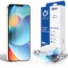 Whitestone Dome Glass for iPhone 14 Tempered Glass Screen Protector with UV Kit - Pack of 2