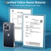 Torras Mist Clear Series Phone Case for iPhone 13 Pro - Clear - X002W477IL