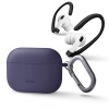 Uniq Nexo Active Hybrid Silicone Case with Sports Ear Hooks For Airpods Pro 2nd Gen. (2022) - FIG (Purple)