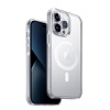 UNIQ Hybrid Combat (AF) Magsafe/Magclick Charging Phone Case for iPhone 14 Pro  - Dove (Satin Clear)