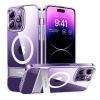 Torras MoonClimber/UPRO Clear Magsafe Phone Case for iPhone 14 Pro Max - Dark Purple - X003EDIZI5