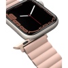 UNIQ Revix Reversible Magnetic Apple Watch Strap Series 1-10, SE/SE2 & Watch Ultra 49/45/44/46mm - Blush (Pink/Beige)