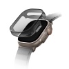 UNIQ Garde Hybrid Watch Ultra Case with Screen Protection  49mm – Smoked (Tinted Grey)