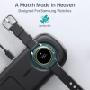 CHOETECH 2 In 1 Wireless Charger, 10W Max Wireless Charging Pad For Phones and Galaxy Watch  (T570-S)