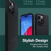 Torras VenusClimber Series Phone Case for iPhone 14 Pro Max 6.7 Inch - Black