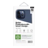 UNIQ Lino Hue MagClick Magsafe Compatible Phone Case for iPhone 15 Pro Max – Navy Blue