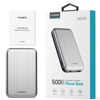 Choetech MagSafe Magnetic 10W 5000 mAh Mini Power Bank - B655 - Silver
