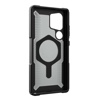 UAG Plasma XTE Magnetic Magsafe Compatible Phone Case for Samsung Galaxy S24 Ultra – Black/Orange