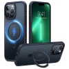 Torras UPRO Ostand Matte Series Phone Case for iPhone 13 Pro - Black