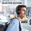 Soundcore by Anker Q20i Hybrid Active Noise Cancelling Headphones, 40H Long ANC Playtime, Hi-Res Audio, Big Bass, App Control, Transparency Mode - Black