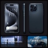 Spigen Thin Fit Phone Case for iPhone 15 Pro Max – Metal Slate