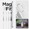 Spigen Ultra Hybrid Magfit MagSafe Compatible Phone Case for iPhone 15 – Zero One White