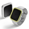 UNIQ Moduo Apple Watch Case with Interchangeable PC Bezel for Series 4/5/6/7/8/9 & SE/SE2 41/40MM - Frost (Lime/White)