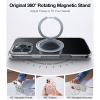 Torras Ostand Pro Series MagSafe Compatible Case for iPhone 16 Pro - Titanium Grey