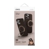 UNIQ Keva Air MagSafe Phone Case with GripFit Premium for iPhone 16 Pro Max – Brown