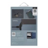 Uniq Belmont Passport and Card Holder with Tracker & RFID Blocking - Charcoal