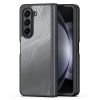 Aimo Series Phone Case for Samsung Galaxy Fold 5 - Transparent Black