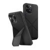 UNIQ Transforma Magclick Magsafe Compatible Phone Case for iPhone 15 Pro Max – Ebony (Black)