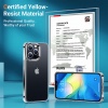 Torras Mist Clear Series Phone Case for iPhone 13 Pro - Clear - X002W477IL