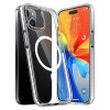 Torras Sparka-Mag Series Magsafe Compatible Phone Case for iPhone 15 6.1? – Clear