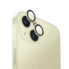 Uniq Optix Aluminium Camera Lens Protector for iPhone 15/15 Plus – Pale Yellow