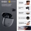 Dizo GoPods with Active Noise Cancellation (by Realme TechLife) - Smoky Grey