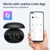 GoPods D by Dizo realme TechLife with ENC Noise Cancellation True Wireless Bluetooth Headset - Black