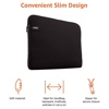 Amazon Basics 13.3-Inch Laptop Sleeve, Protective Case with Zipper - Black