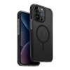 UNIQ Combat (AF) MagSafe MagClick Charging Compatible Case for iPhone 15 Pro Max - Carbon Black