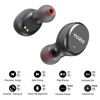 TOZO T10S v2022 True Wireless Stereo Earphones with Bluetooth 5.2, IPX8 Waterproof, Environmental Noise Canceling for Running Sports - Black