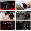 Xiaomi Imilab Imiki TG1 Smart Bluetooth Calling Watch with Magnetic Strap Global with Extra Silicone Strap - Black