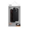 UNIQ Keva Magclick Magsafe Compatible Phone Case for iPhone 15 Pro Max - Carbon (Black)