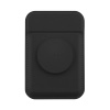 UNIQ Flixa Magnetic Card Holder with Pop Grip & Stand – Jet Black