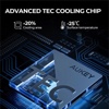 Aukey MagLink Freeze MagSafe Wireless Charging with Cooling System Phone Mount - HD-M12