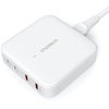 Choetech 100W GAN 4 Ports Desktop Charger - PD8008 - White